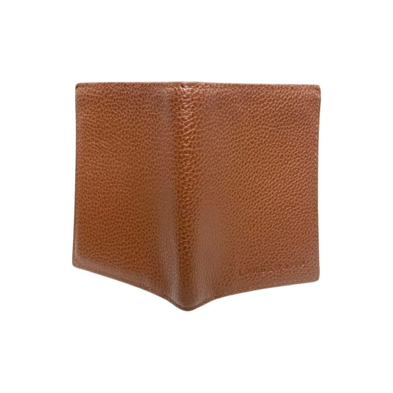 LONGCHAMP Le Foulonné Cow Leather Wallet Men's Caramel Brown-3