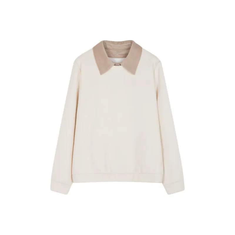 IHIMI Sweatshirts Women's Ecru-0