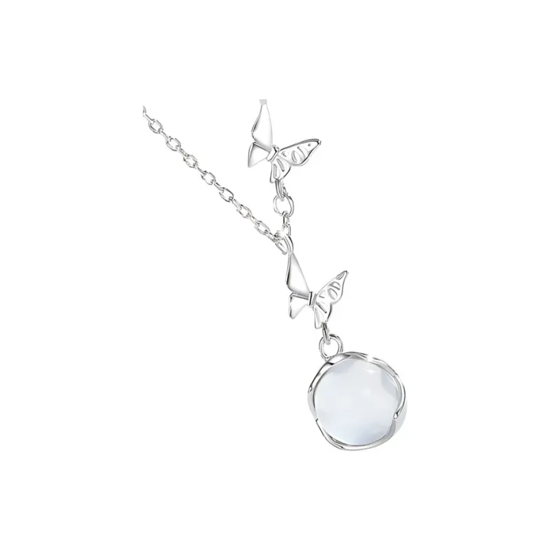 Seven Little Craftsmen Chalcedony Necklaces Unisex-4