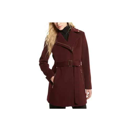MICHAEL KORS Coats Women's Burgundy