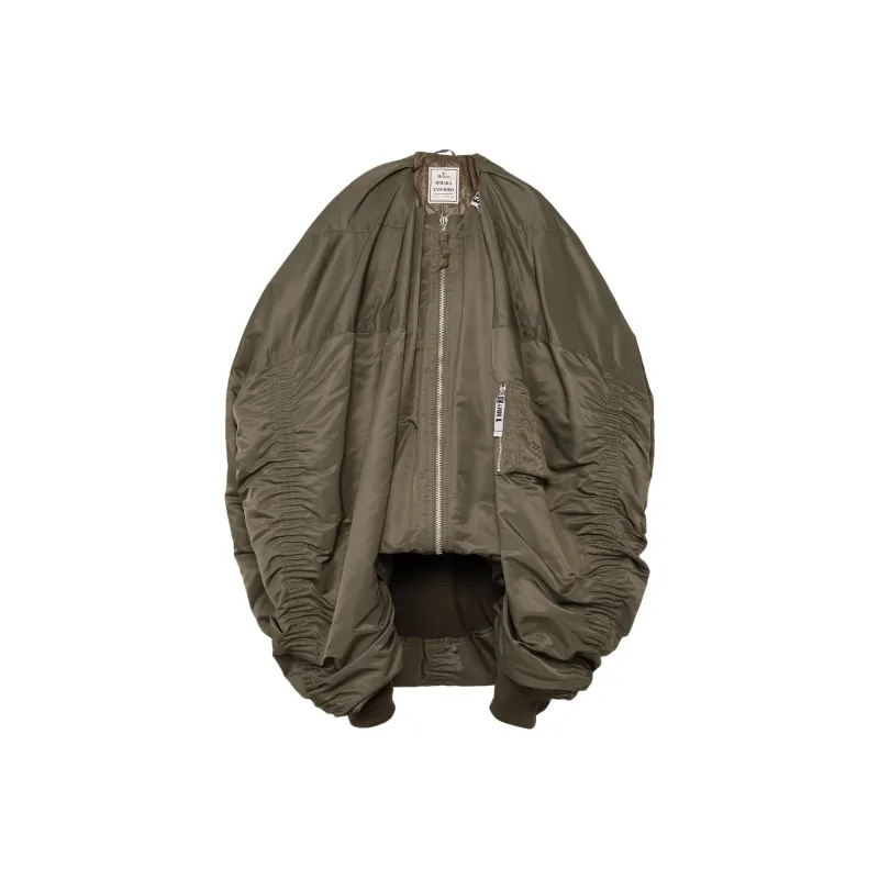 Maison Mihara Yasuhiro Extra long sleeved Bomber Jacket-0