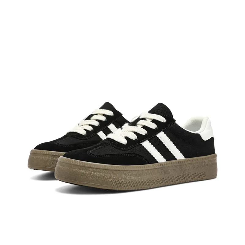 OUGLEMEN Slip Resistant, Abrasion Resistant, And Balanced Low Top Skateboard Shoes Men's-3