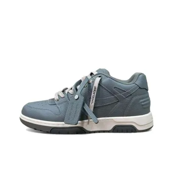 OFF WHITE Out Of Office Ooo Low Tops Blue White