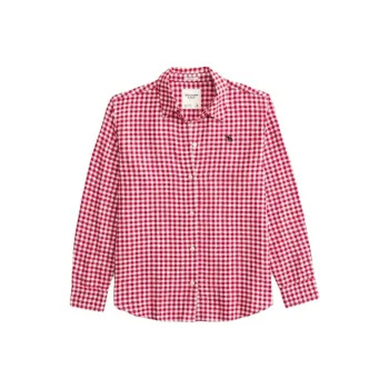 Abercrombie＆Fitch Shirt Women's Red