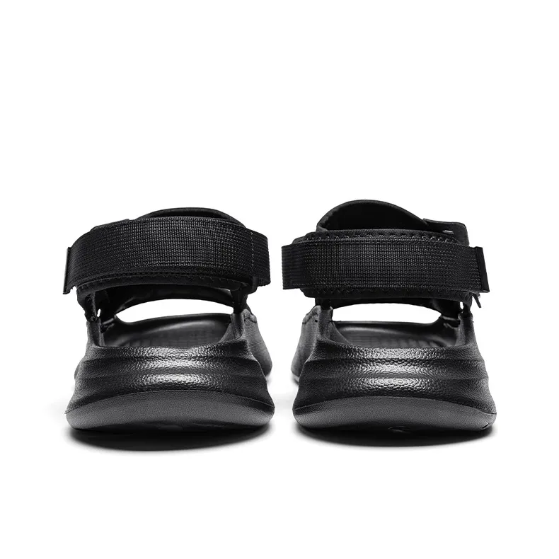 Mulinsen Lightweight Outdoor, Handcrafted Sewing, Lightweight Balance, Commuting Coverage Beach Sandals Men's-2