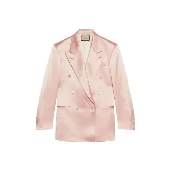 GUCCI Double Breasted Buttoned Blazer