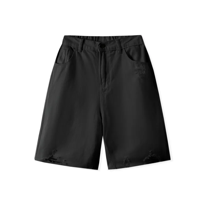 JUNGLE PANDA Denim Shorts Unisex-1