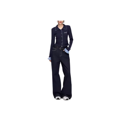 MacyMccoy Knitwear Women's Navy Blue