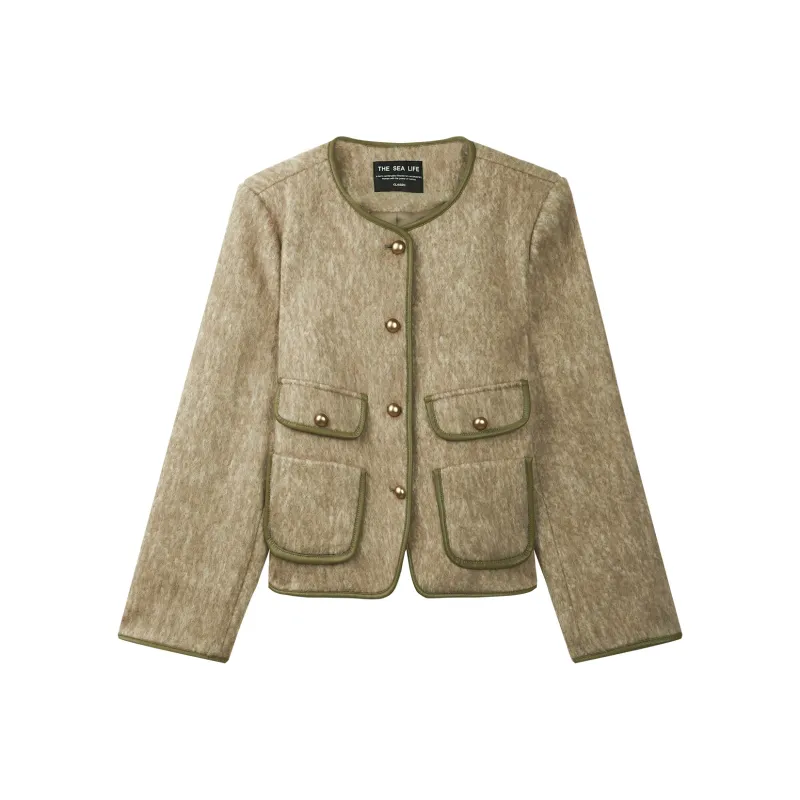 THE SEA LIFE Jackets & Coats Women's Moss Green-0