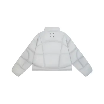 Madgood Down Jacket Unisex Light Gray