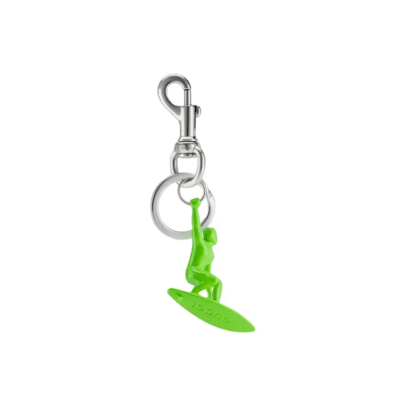 GUCCI Metal Bag Charm Bag Accessory Men's Bright Green-0