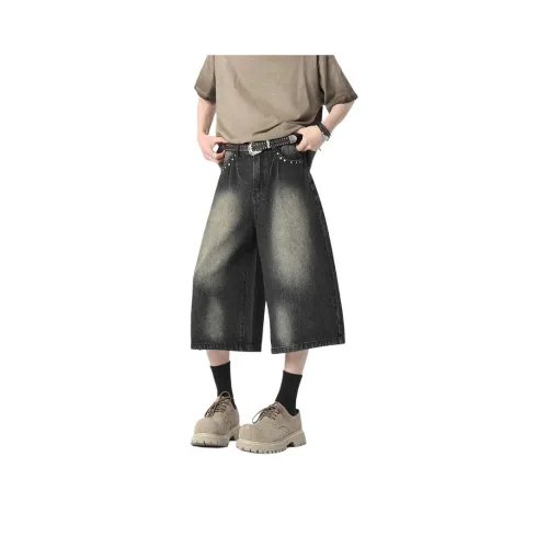 BEAR UNION Denim Shorts Unisex