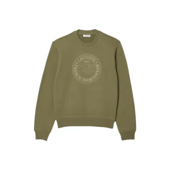 LACOSTE Embroidered Fleece Sweatshirt