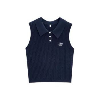 Love To Serve Tank Top Women's Navy Blue