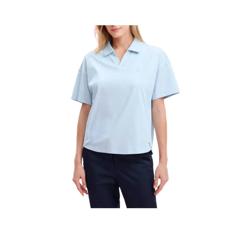 NAUTICA SS25 Drop Shoulder Sleeve T Shirt Women's-4