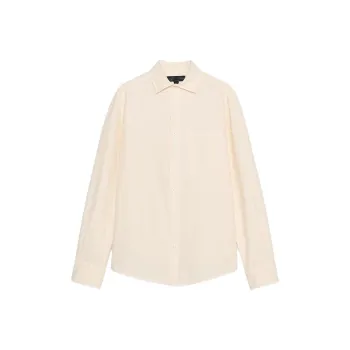 ZARA ZW Series Shirt Women's Raw White