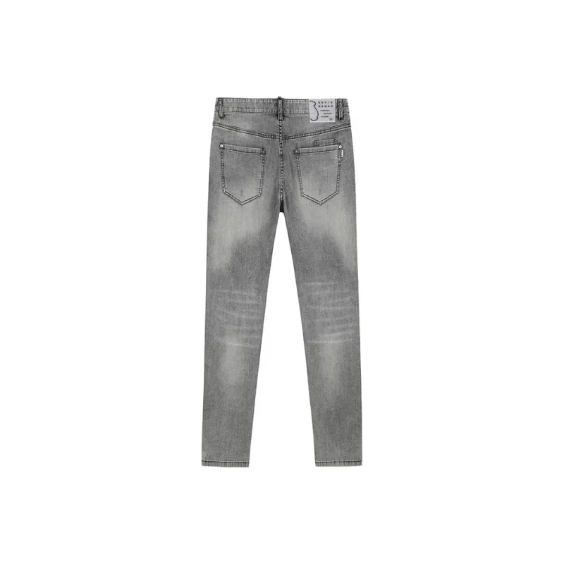 DAVID NAMAN Jeans Men Gray-1