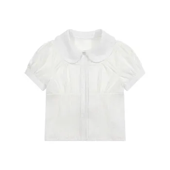 DOKZB Puff Sleeve T Shirt Women's