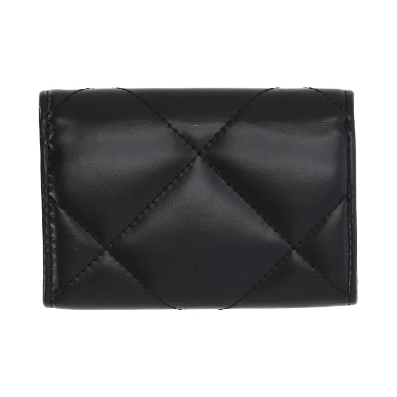 TORY BURCH Cow Leather Card Holder Women's Black-1