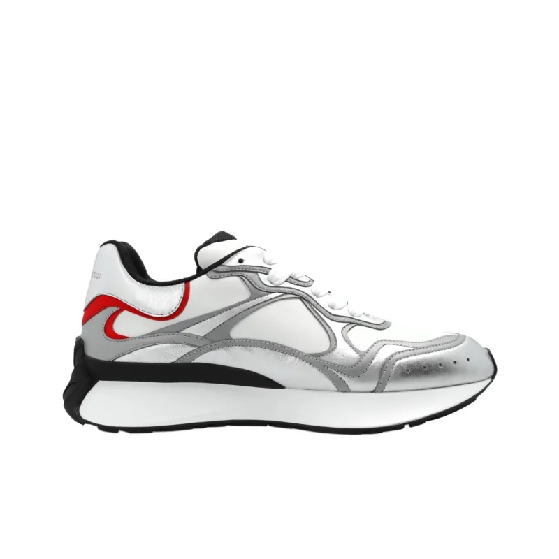 Alexander McQueen Low Top Casual Shoes Men's White-1