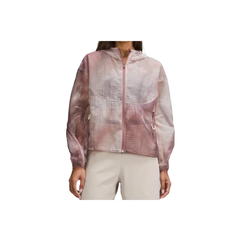 Lululemon Jacket Women's Pink Print-0