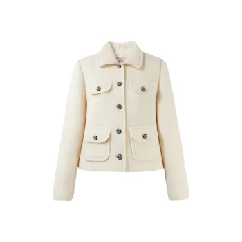 COCOON Jackets & Coats Women's Beige Yellow