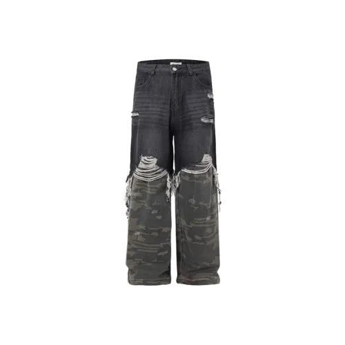 FOMOCE Jeans Unisex Black