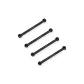 2 Pairs of Double-Ended Ear Cuffs[999 Fine Silver Throughout]
