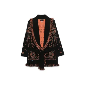 Alanui Bandana jacquard Cardigan