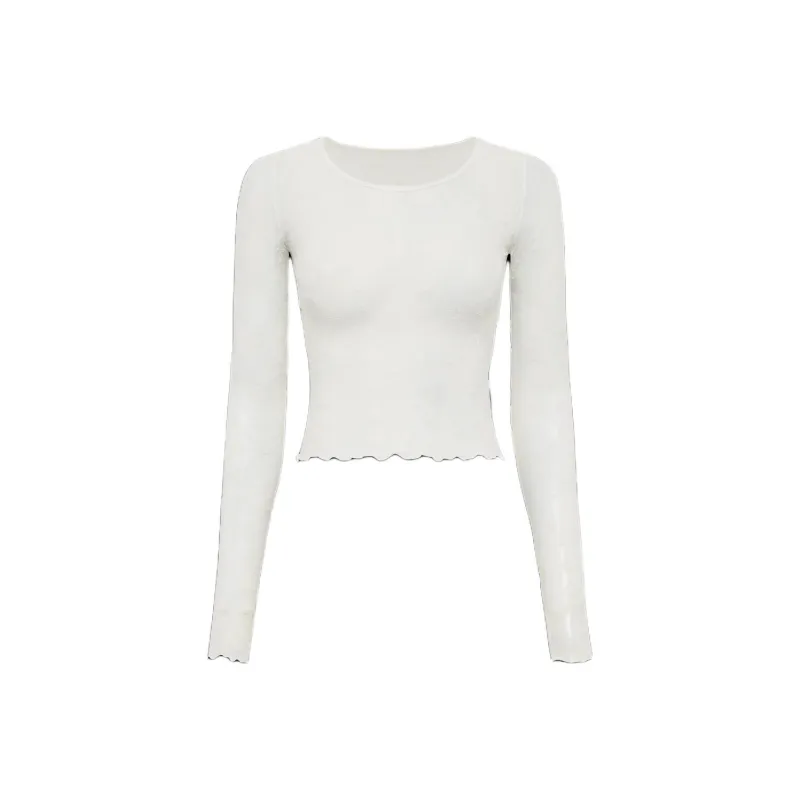 Marine Serre Mesh Cropped Top-0