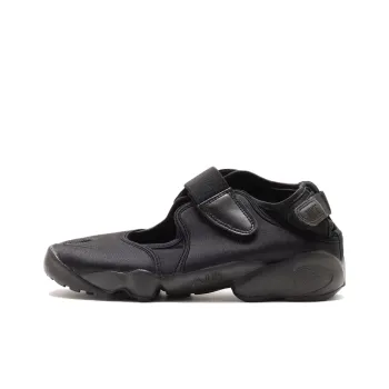 Nike Air Rift Triple Black Satin Women's