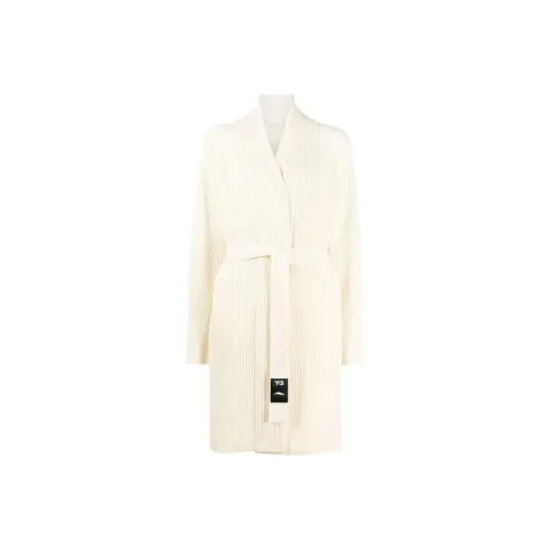 Y 3 Coats Women's White