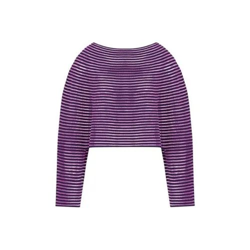 EMPORIO ARMANI Cape effect Cropped Jumper In Ottoman Fabric