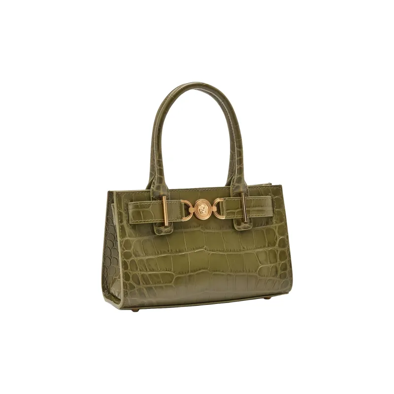 FANSIZHE VERSACE Calfskin Shoulder Bag, Crossbody Bag, Handbag Regular Women's Green-1