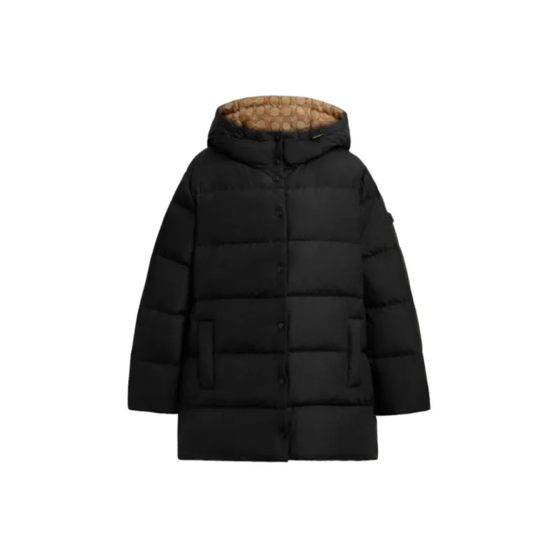 COACH FW24 Down Jacket Women's Black-0