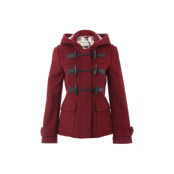 Burberry Coats Women's Red-0