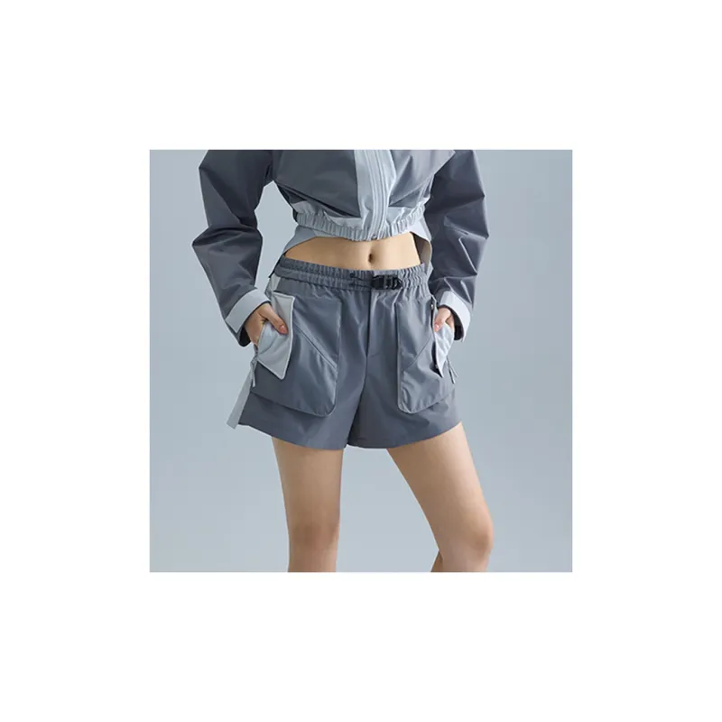 UPON PRO Jackets Coats Women's Forest Shadow Gray-3