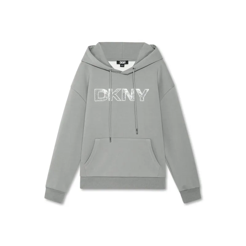DKNY FW24 Sweatshirt Women's Gray-0