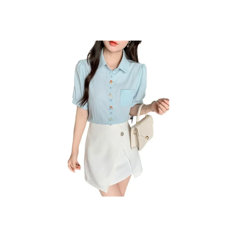 Mu Xiao Xin Shirts Women's-2