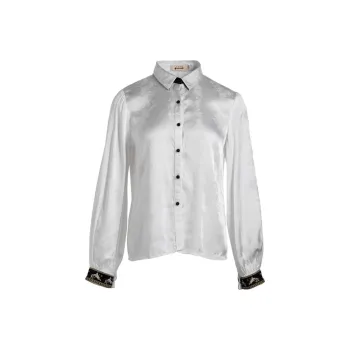 A LIFE ON THE LEFT Shirt Women's Ecru