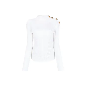 BALMAIN FW22 Sweater Women's White