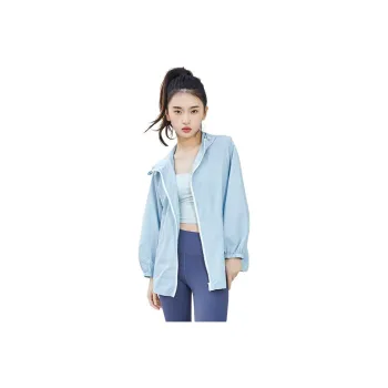 Chericom Cropped Coats Women's Crystal Blue
