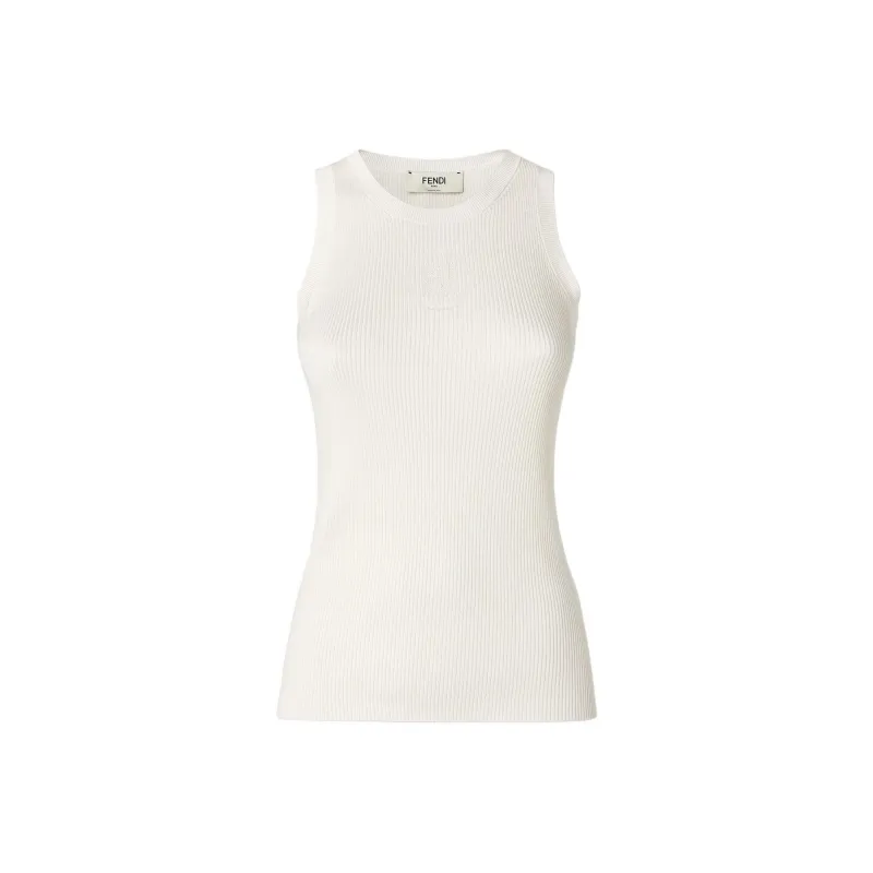 FENDI SS25 Tank Top Women's White-0