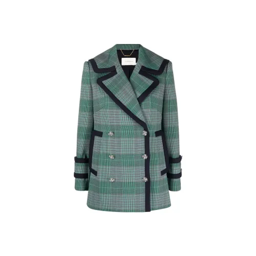 Zimmermann Check-pattern Double-breasted Jacket