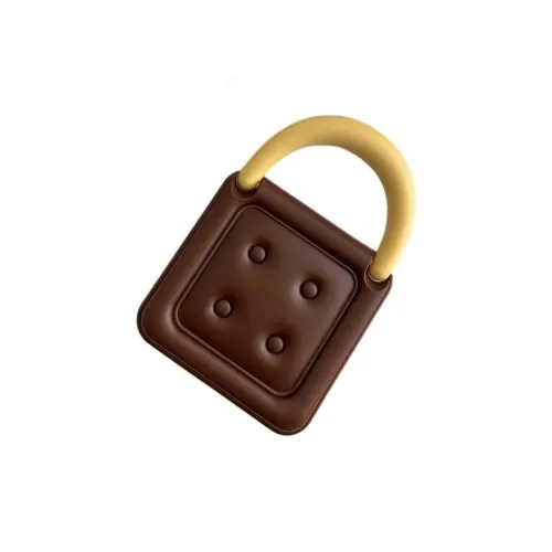 JIXUAN Creative Chocolate Cookie Make Up Mirrors Foldable, Desktop Standable
