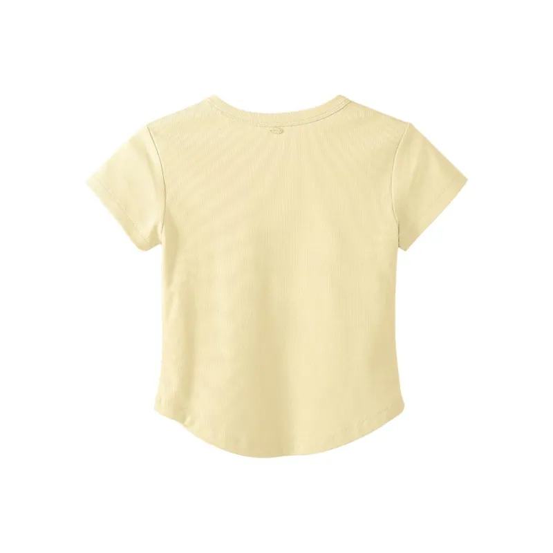 DOKZB Drop Shoulder Sleeve T Shirt Women's-1