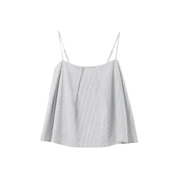 3COLOUR Camisole Women's Heather Gray Stripes