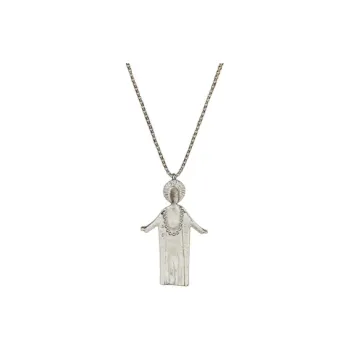 SALE E PEPE 925 Sterling Silver Necklaces Unisex Silver