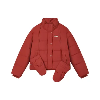 FILA Down Jacket Women's Rhythmic Red