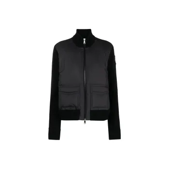 Moncler Knitted panel Padded Jacket